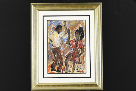 Original Painting by Italian Artist La Rocca