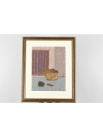 Signed Limited Edition Silkscreen by Artist Ian King "The Last Blue Apple"