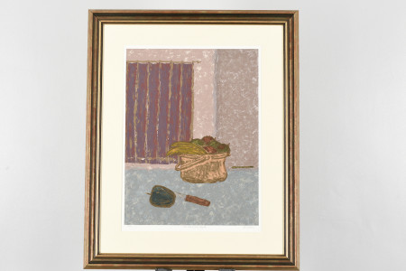 Signed Limited Edition Silkscreen by Artist Ian King "The Last Blue Apple"