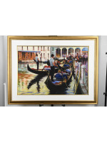 Very Large Original Painting by English Artist Tony Rome