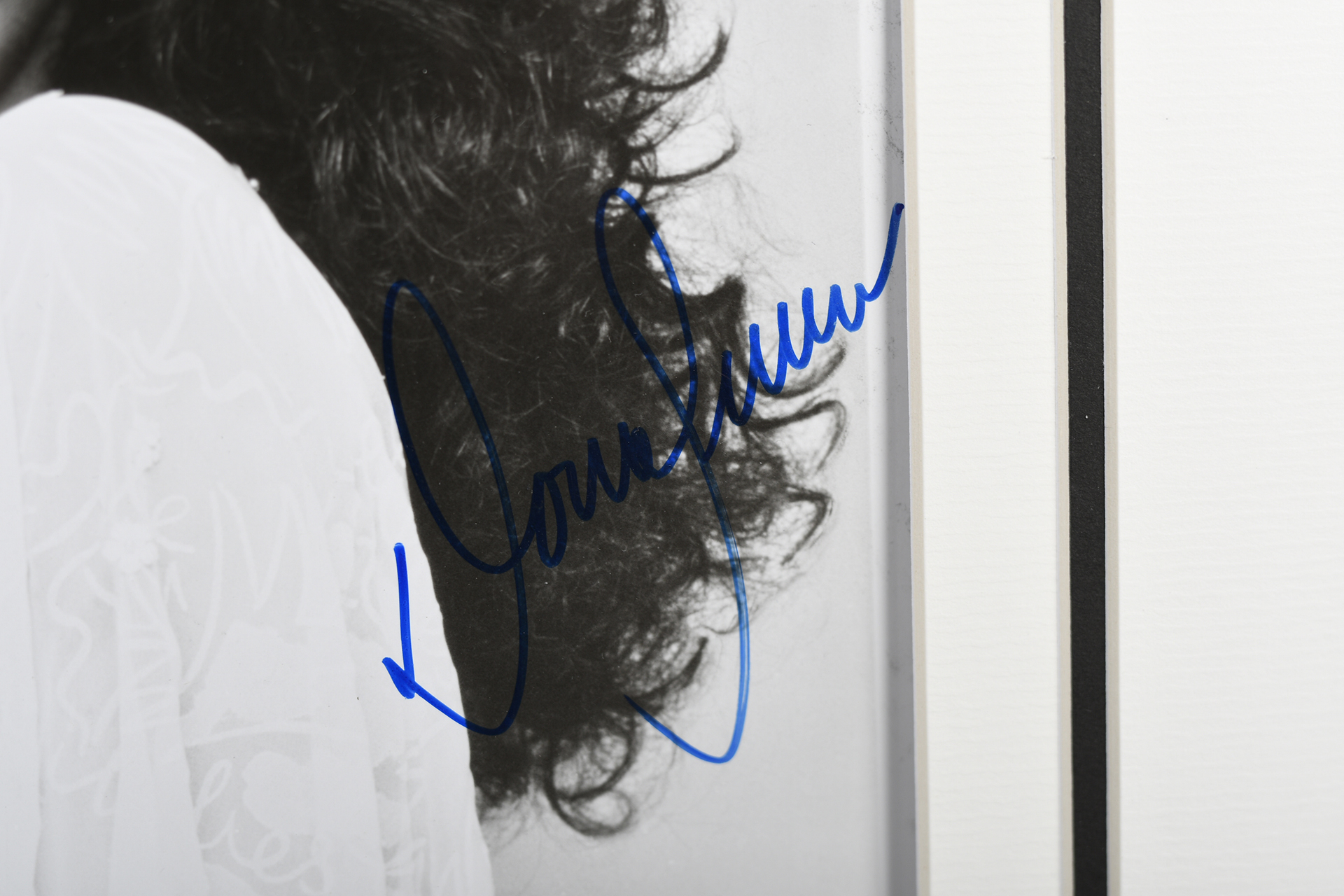 Donna Summer Unique Signed Photo Presentation