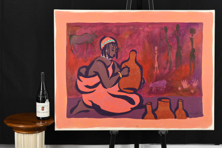 Original Painting on Canvas by Gerry Baptist