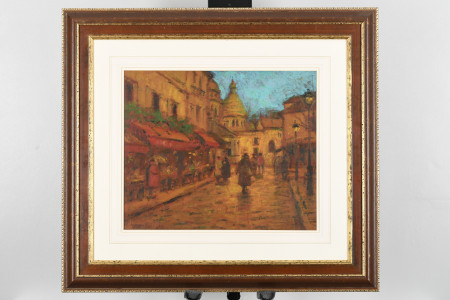 Original Framed Painting on Canvas by John Mackie