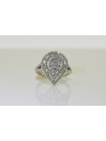Pear Shape Diamond Ring
