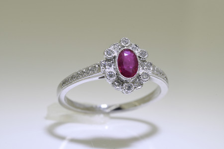 Ruby & Diamond Ring