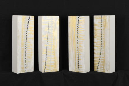 Austin Allan James Original set of Four Plaques