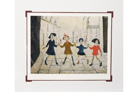 L.S. Lowry Limited Edition "Children Playing"