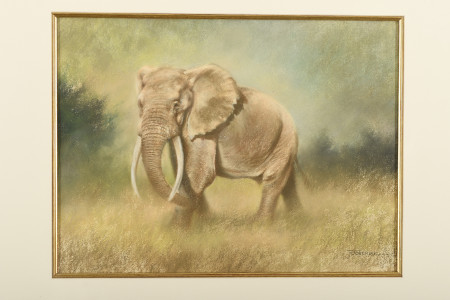 Original Pastel by the Late Joel Kirk 1948-2020