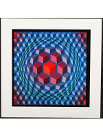 Victor Vasarely Heliogravure Printed 1972