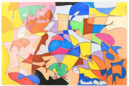 Original Pastel by Kauveh Rusta