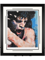 Mick Jagger Limited Edition by the Late Sidney Maurer "Get off of my Cloud".