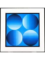 Victor Vasarely Heliogravure Printed 1972