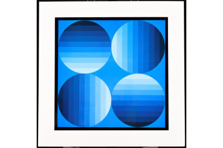 Victor Vasarely Heliogravure Printed 1972