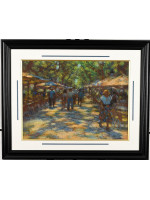 John Mackie Original Framed Pastel Painting