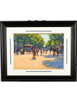 John Mackie Original Framed Pastel Painting