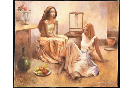 Original Oil on Canvas by E. Anthony Orme.