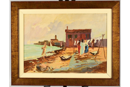 Original oil on Canvas by Scalviati