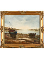 Framed Painting on Canvas