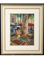 Original Framed Pastel by Lesley Roder