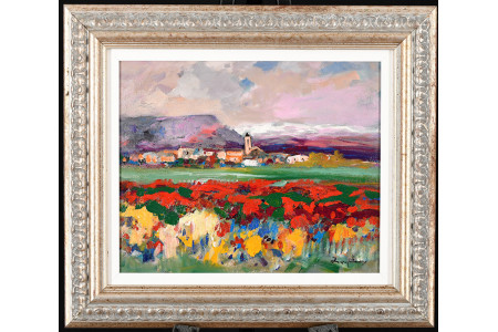Spanish Original Framed Oil