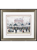 L.S. Lowry Limited Edition "MARKET SCENE, NORTHERN TOWN, 1939"