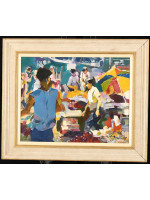 Original Oil on Canvas by Luk Kwok Yuen.