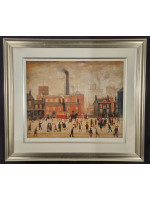 L.S. Lowry Limited Edition "Coming Home from the Mill, 1928"