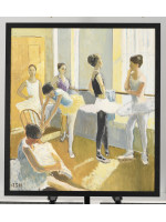 John Ash (1926-1999) Original Oil on Canvas