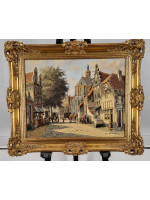 Fine Original Oil on Canvas by Dutch artist P.C. Steenhouwer (1896-1972)